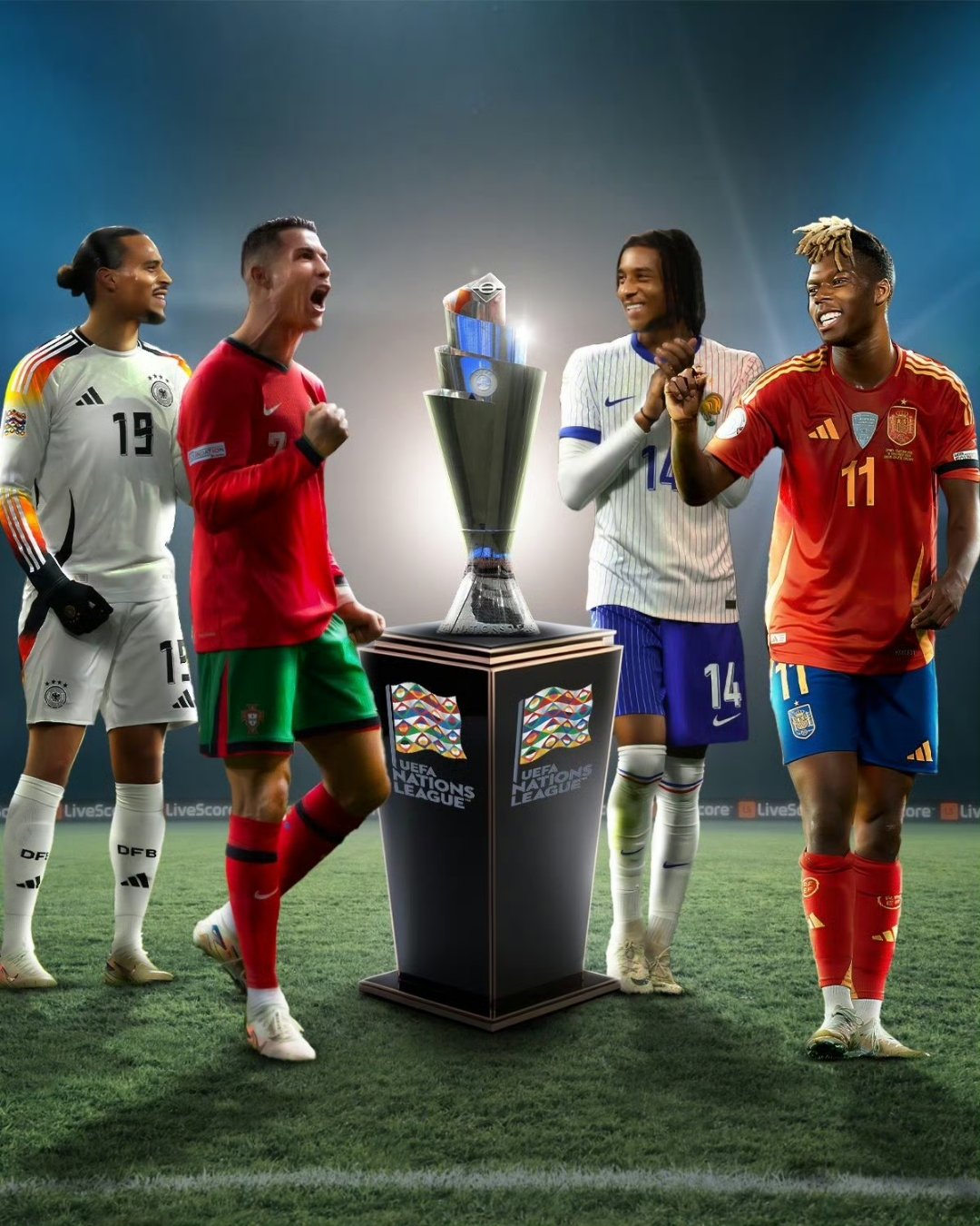 葡萄牙队完胜德国队，林高远惊艳四座